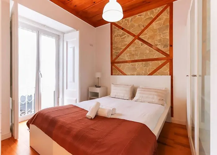 Apartmán Portucale ! Campo Ourique Design W/ Balcony *